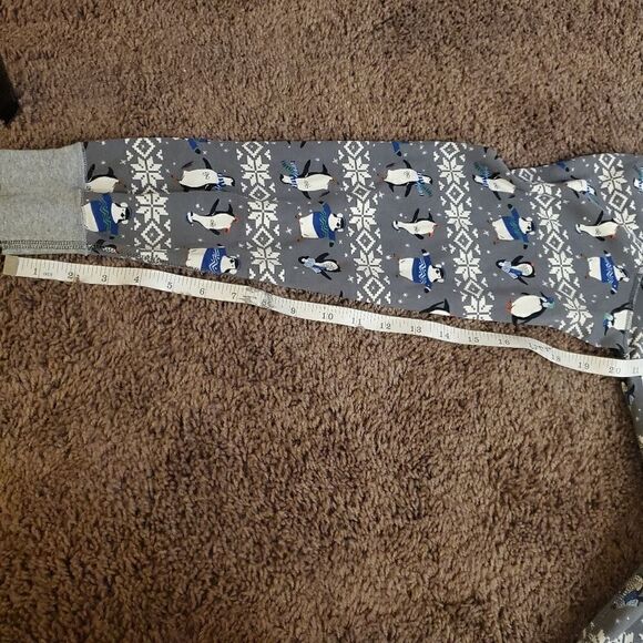 Hannah Andersson Winter Penguin Organic Cotton Pajama Top Size Medium - Picture 5 of 13